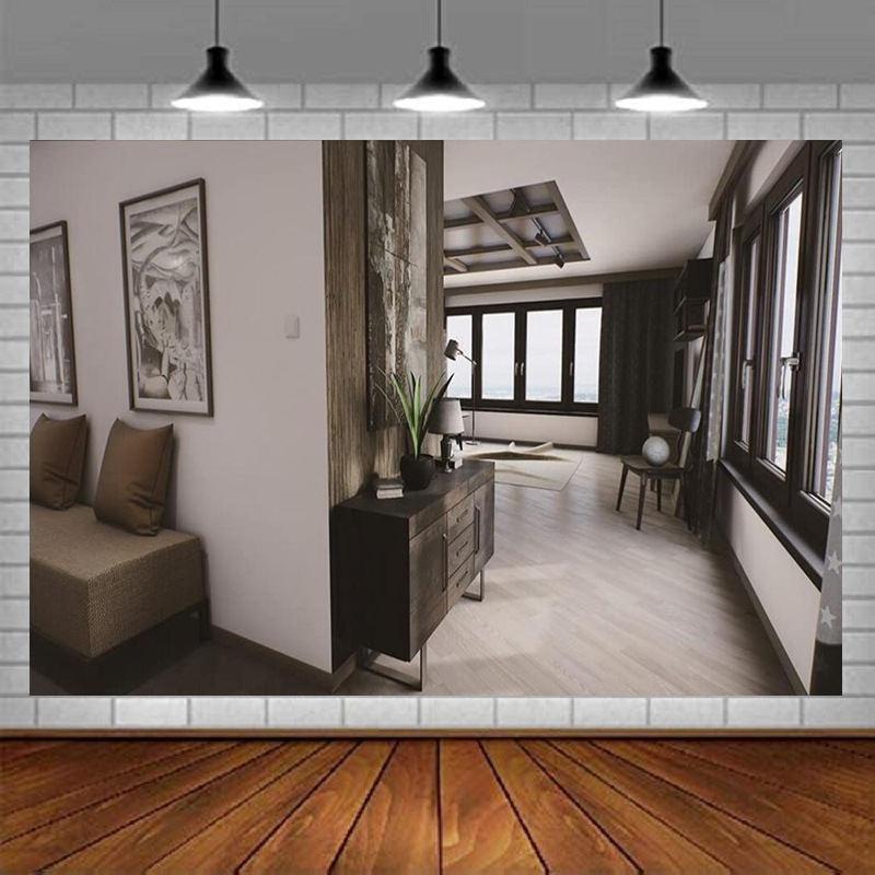 Home Office Background For Zoom - Toile de fond de photographie de