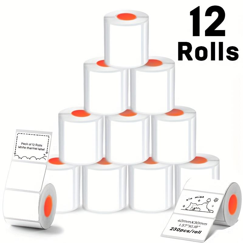 Laser Printer Home - Papier thermique pour étiquettes couleur, 12