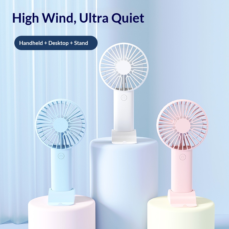 Usb Desk Fan - Mini ventilateur portatif, ventilateur de bureau