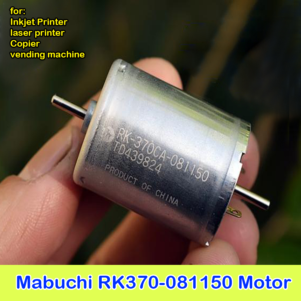 Laser Printer Home - Mabuchi – moteur RK370-081150 12V-24V, 3450RPM,