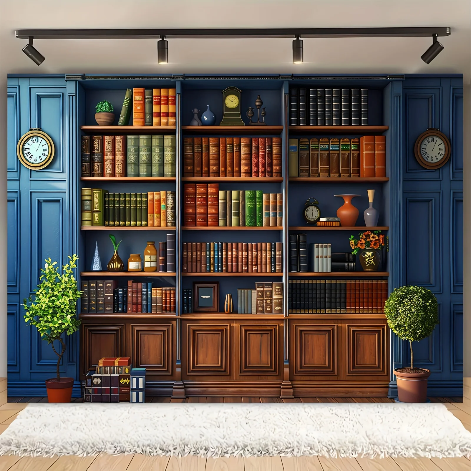 Home Office Background - Un accessoire de fond de photographie