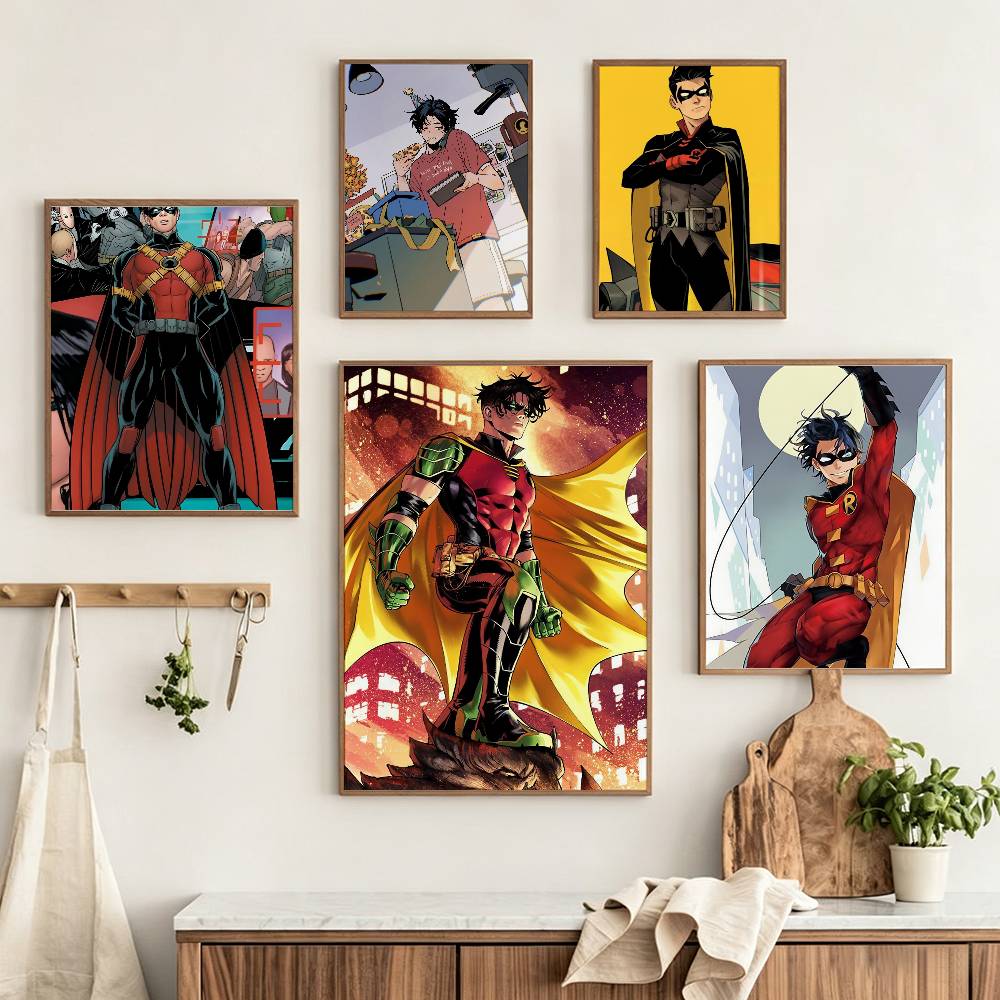Home Office Tim - Affiche R-Robin Damian Wayne Tim Drake,