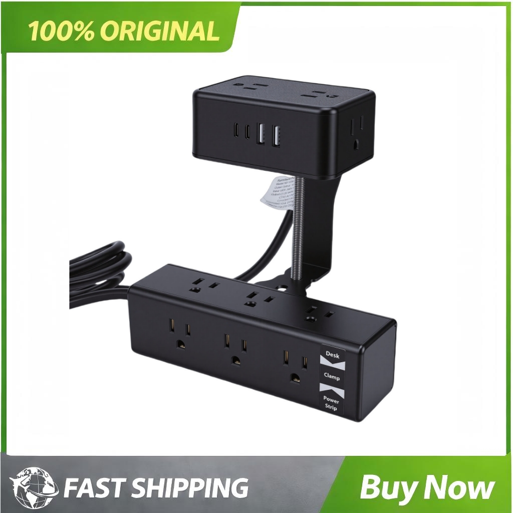 Power Strip Desk - Multiprise 17 en 1 à double