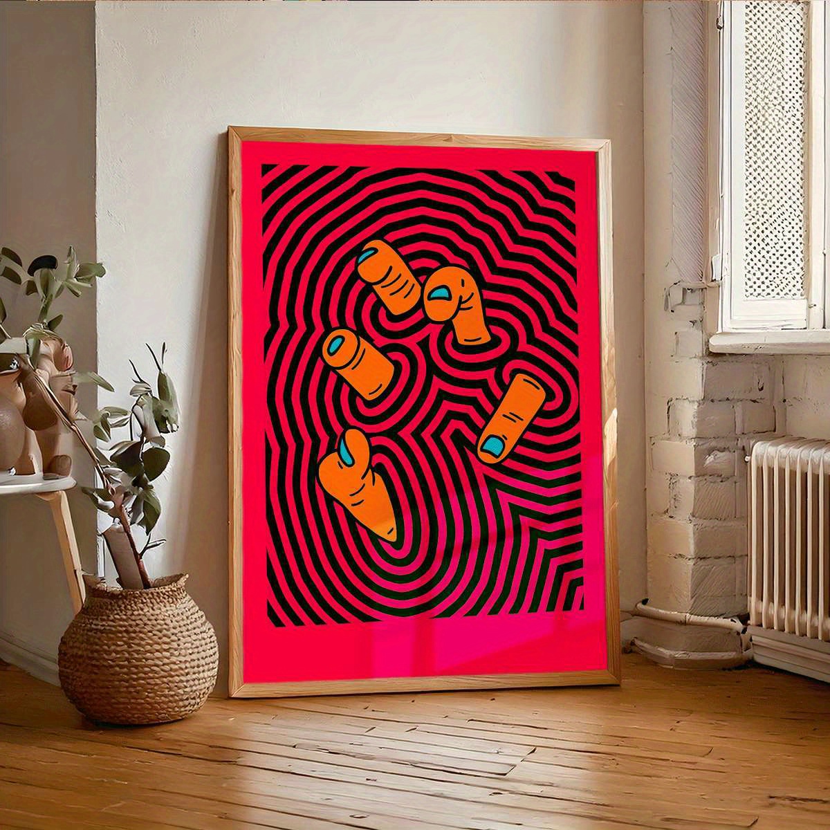 Home Office Minimalist - Affiches d'art abstrait moderne avec motifs