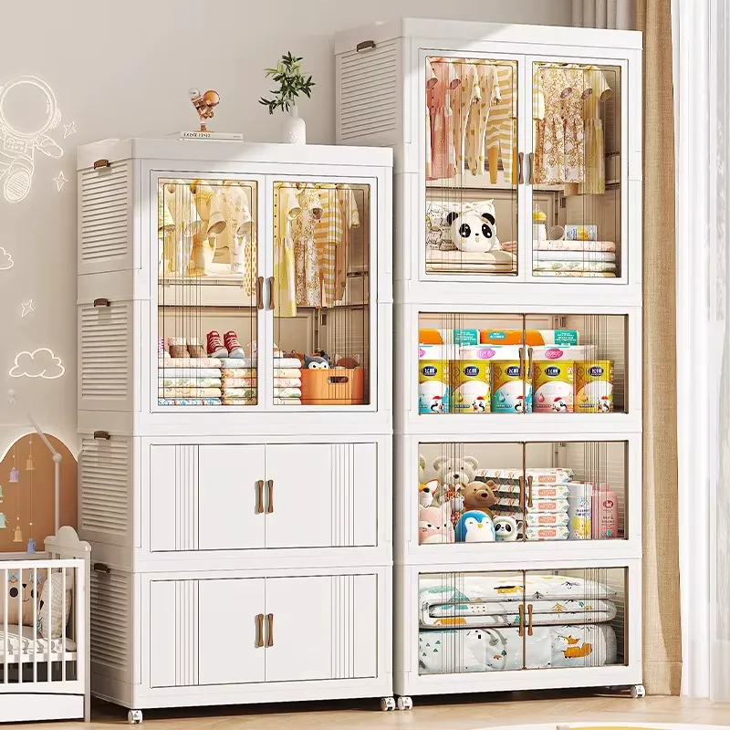 Home Office Minimalist - Boîte de rangement pliable en plastique