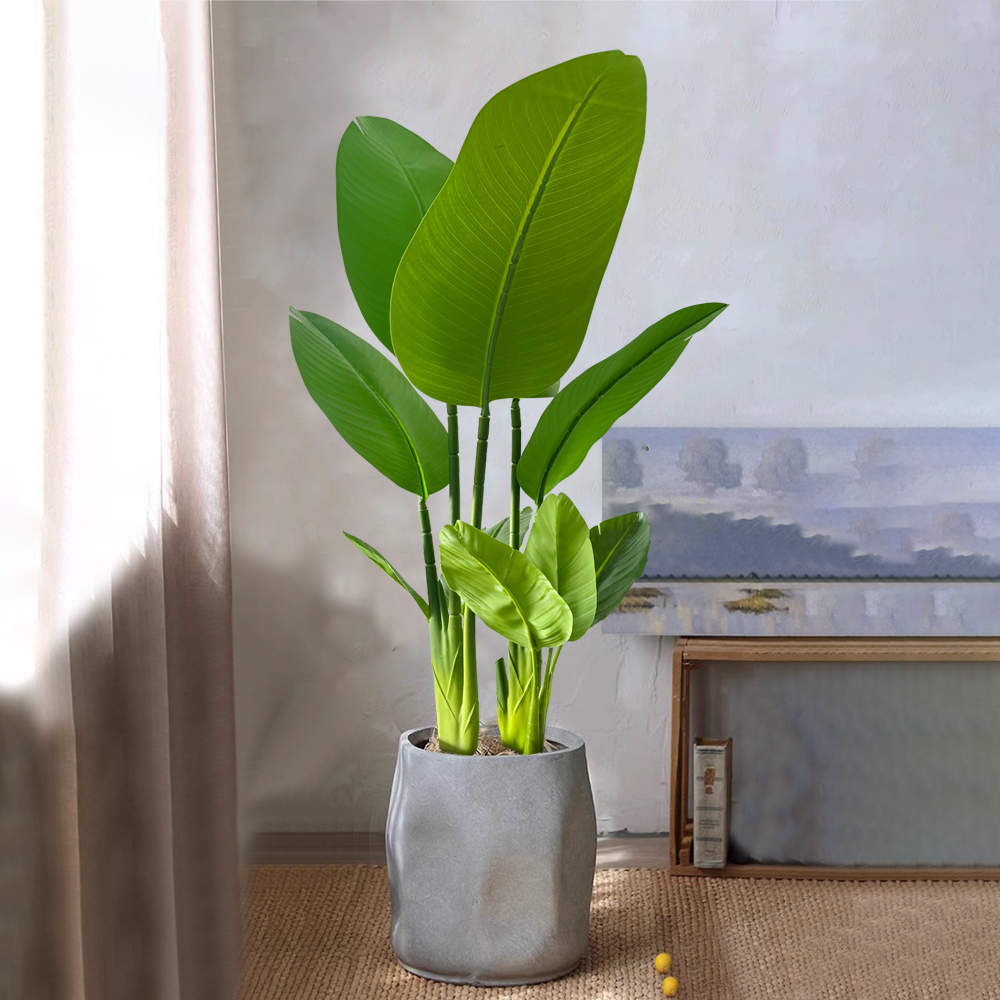 Home Office Layout - Plante artificielle de 37/77 cm, faux