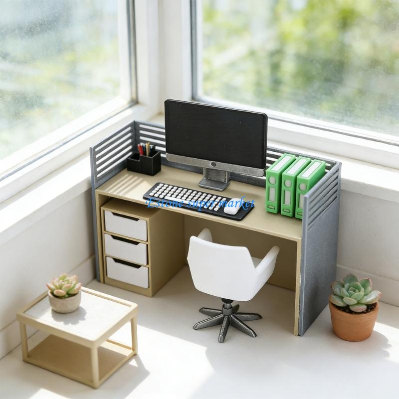 Modèle bureau d'ordinateur Min - Home Office Architecture avis et prix