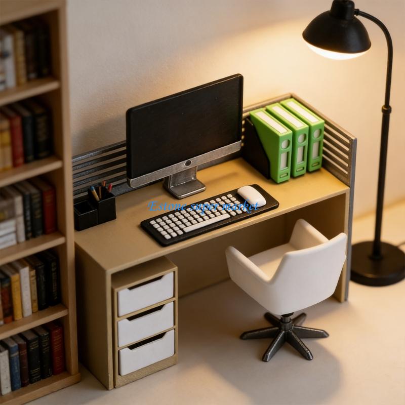Modèle bureau d'ordinateur Min - Home Office Architecture avis et prix