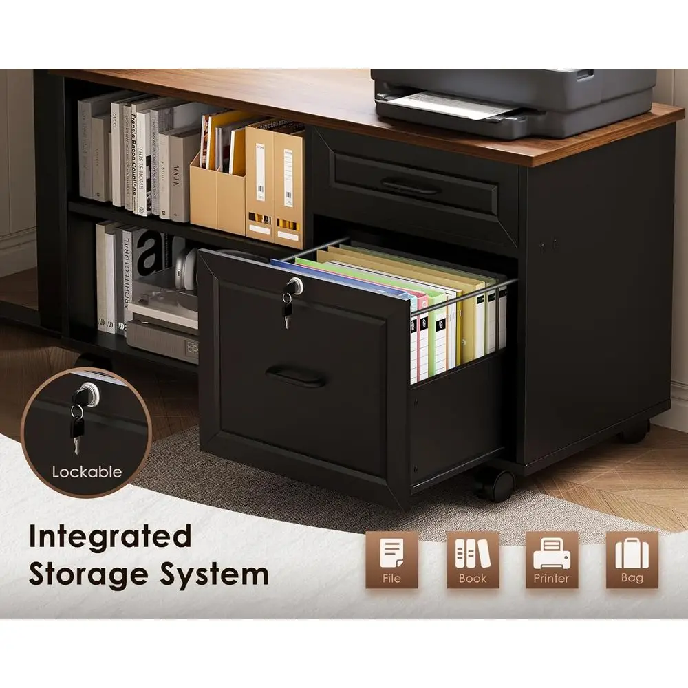 Bureau électrique en forme de  - Home Office L Shaped Desk avis et prix