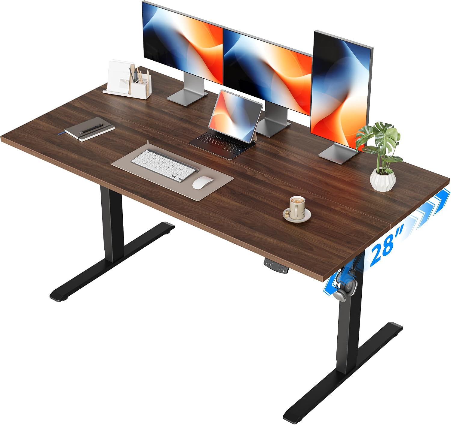 Bureau électrique réglable en  - Home Office Work Table avis et prix