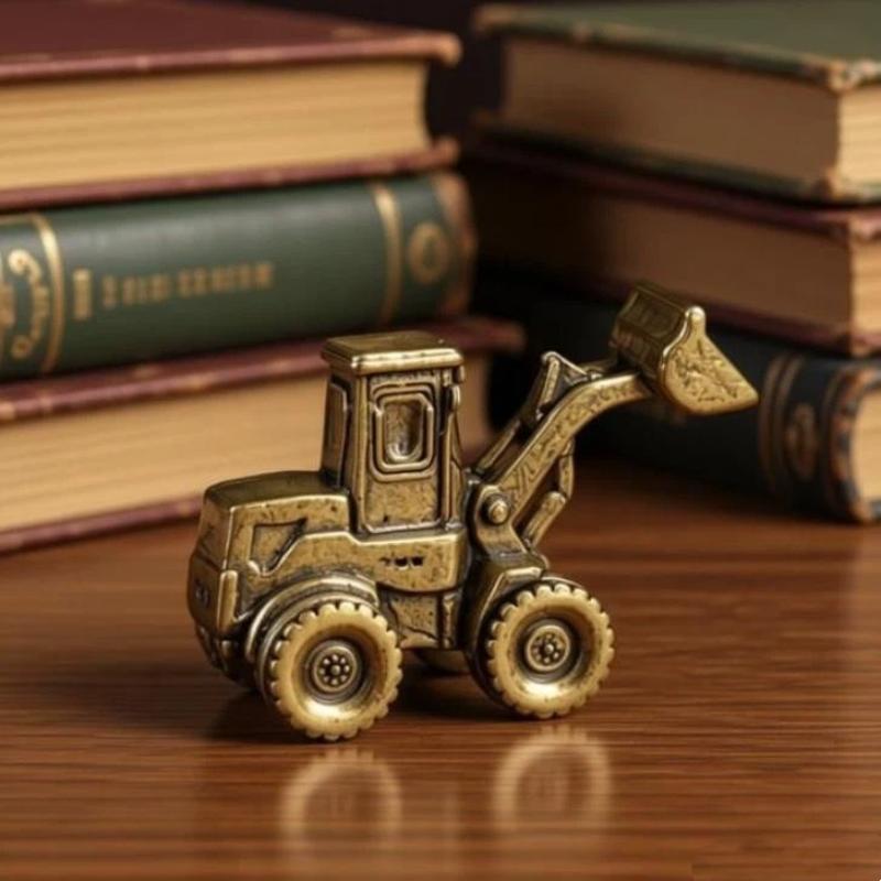 Statue de bulldozer en laiton, - Home Office Architecture avis et prix
