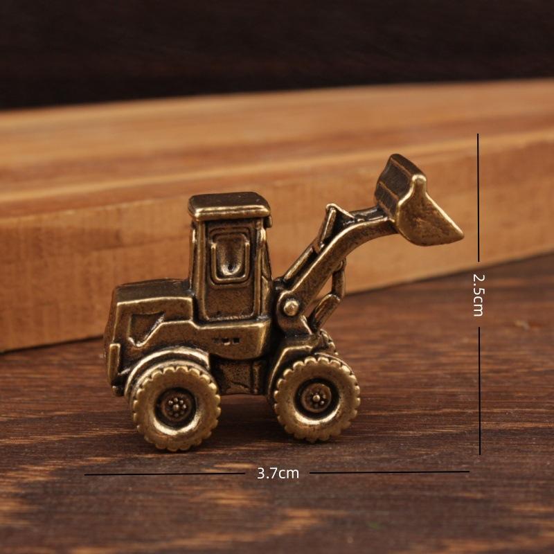 Statue de bulldozer en laiton, - Home Office Architecture avis et prix