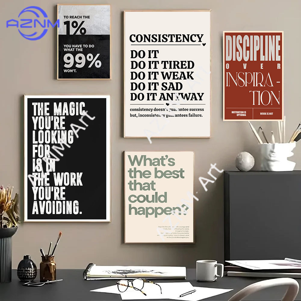 Affiches d'art minimalistes av - Home Office Minimalist avis et prix