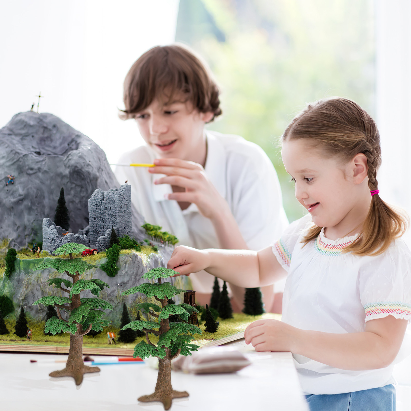 Arbres miniatures en forme de  - Home Office Architecture avis et prix