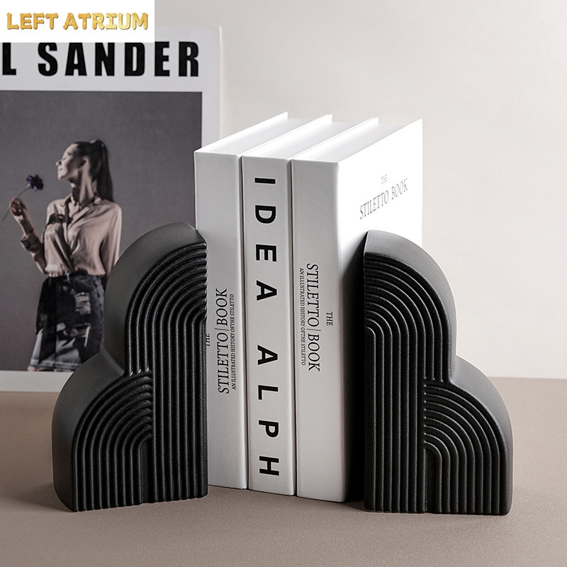 Serre-livres nordiques en céra - Home Office Architecture avis et prix