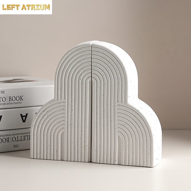 Serre-livres nordiques en céra - Home Office Architecture avis et prix