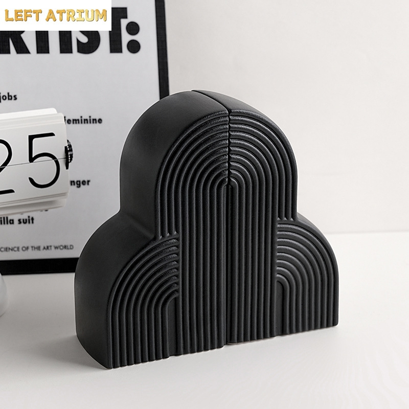 Serre-livres nordiques en céra - Home Office Architecture avis et prix