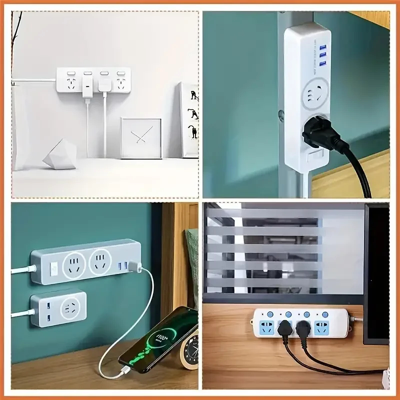 1/2/5/10 pièces Fixateur de pr - Power Strip Desk avis et prix