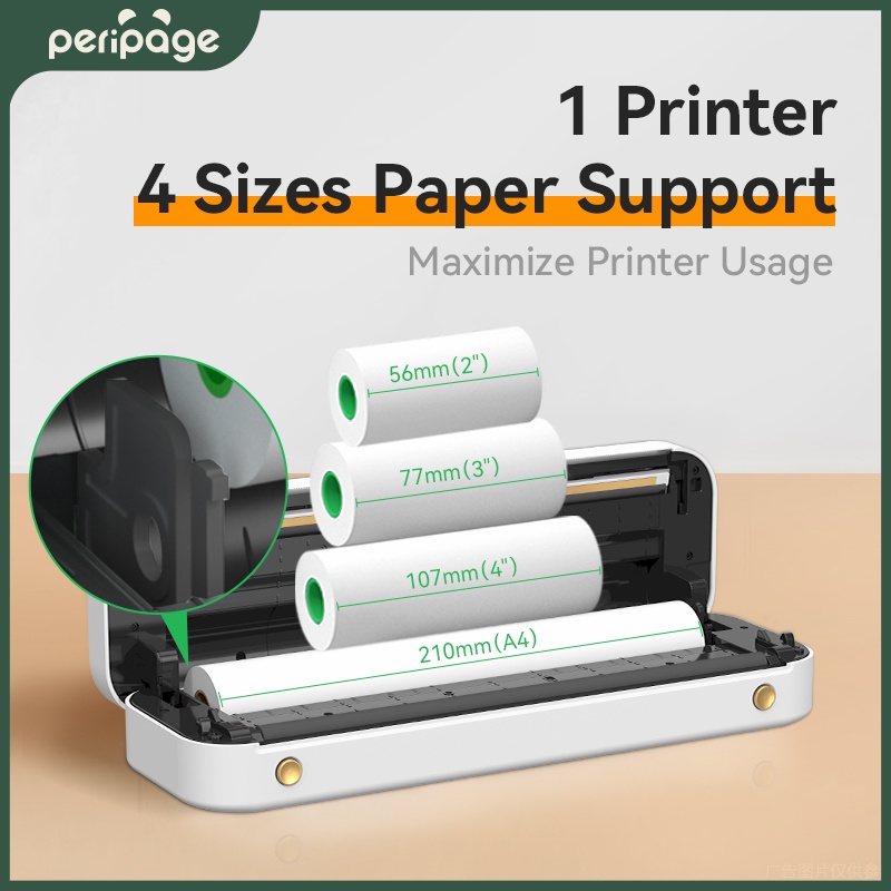 Peripage-Mini imprimante de ta - Laser Printer Home avis et prix