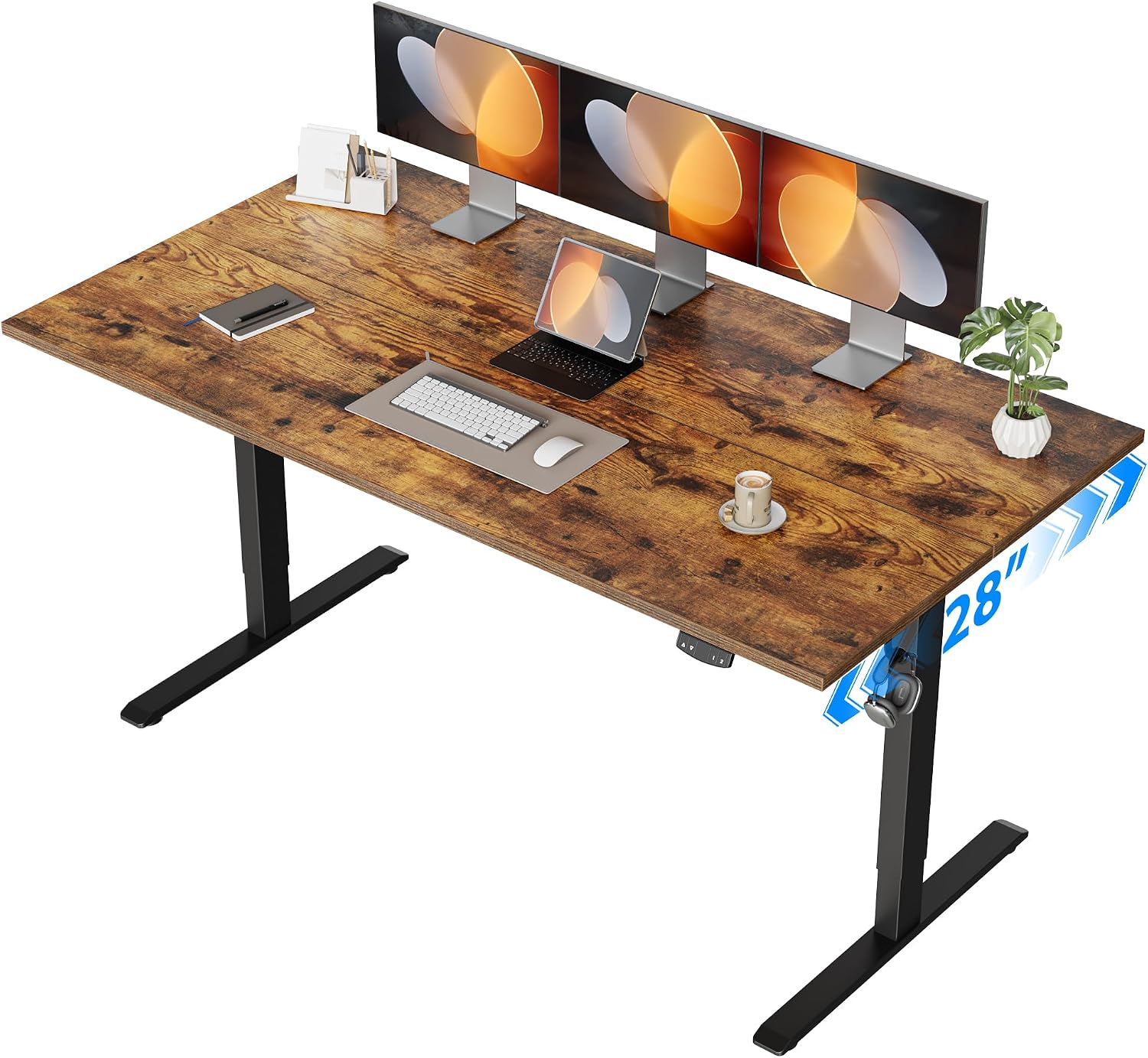 Bureau électrique réglable en  - Home Office Work Table avis et prix
