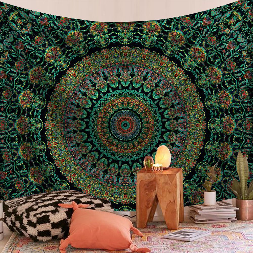 Tapisserie murale Mandala indi - Home Office Yoga Room avis et prix