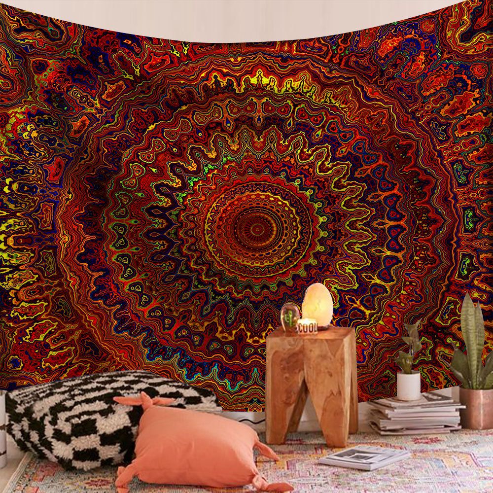 Tapisserie murale Mandala indi - Home Office Yoga Room avis et prix