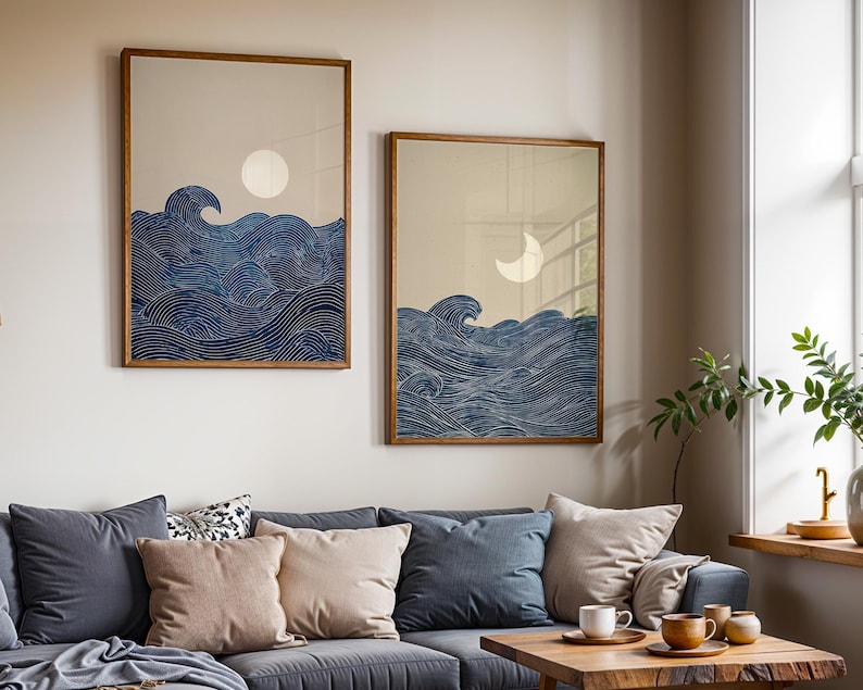 Lot de 2 impressions murales s - Home Office Minimalist avis et prix