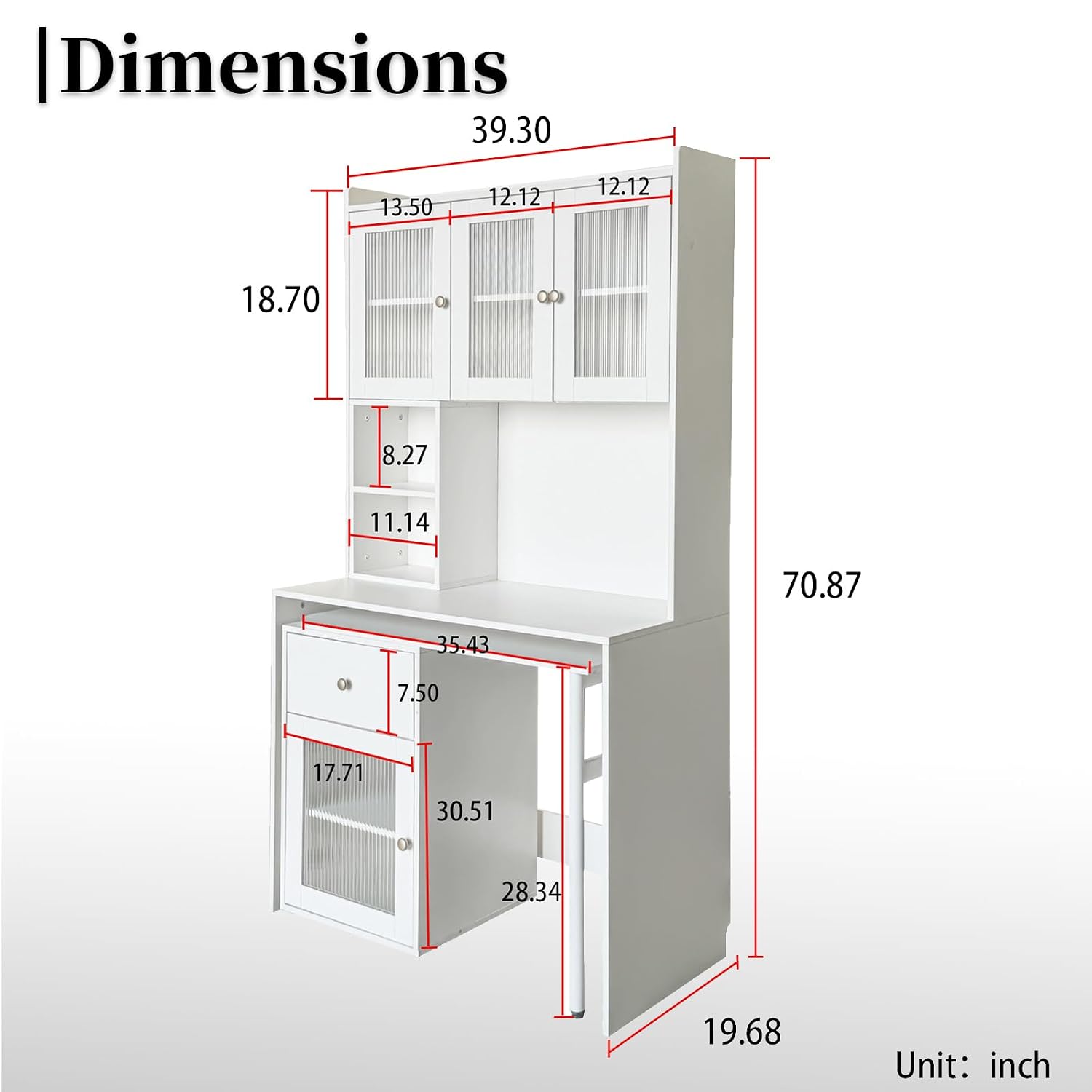 Bureau de télétravail avec huc - Home Office L Shaped Desk avis et prix