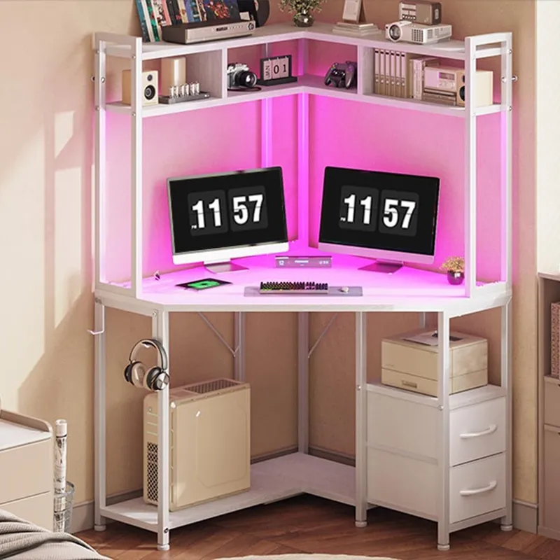 Bureau d'angle en forme de L a - Home Office L Shaped Desk avis et prix