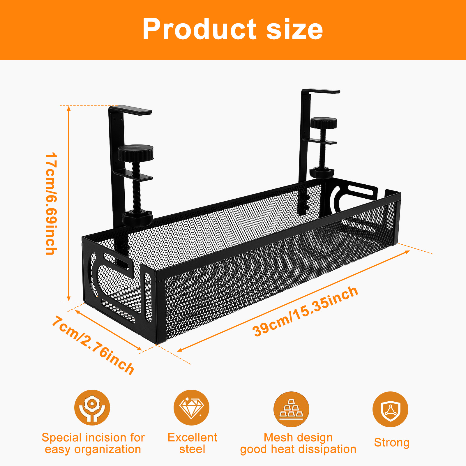 Support de gestion des câbles  - Power Strip Desk avis et prix