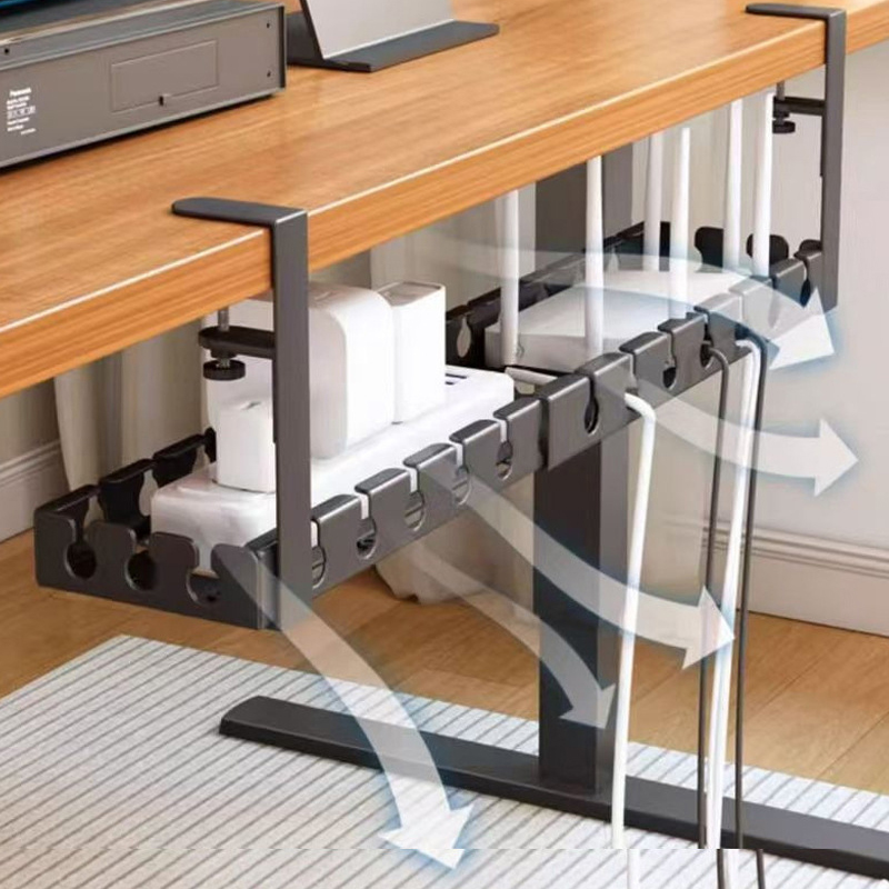Organisateur de câbles sous Ta - Home Office Work Table avis et prix