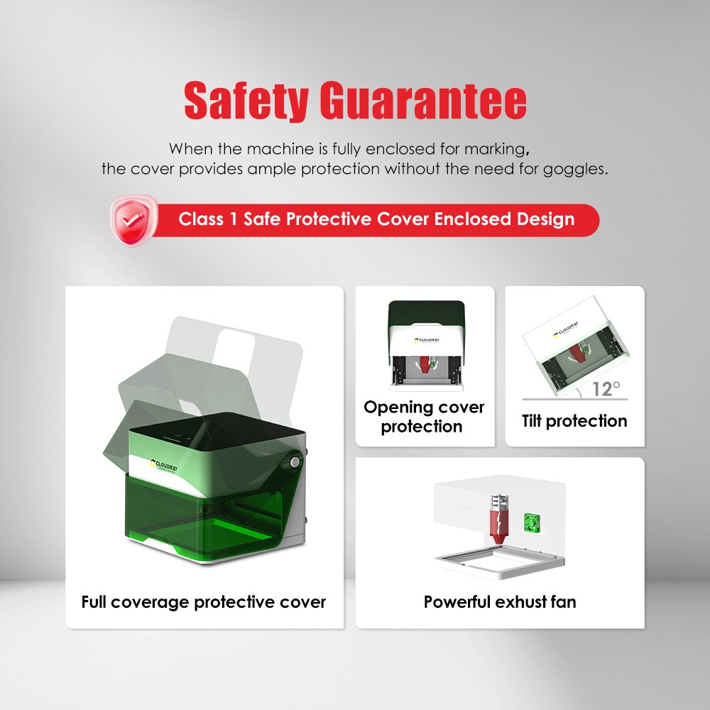 Cloudray 5000mw CNC Mini grave - Laser Printer Home avis et prix