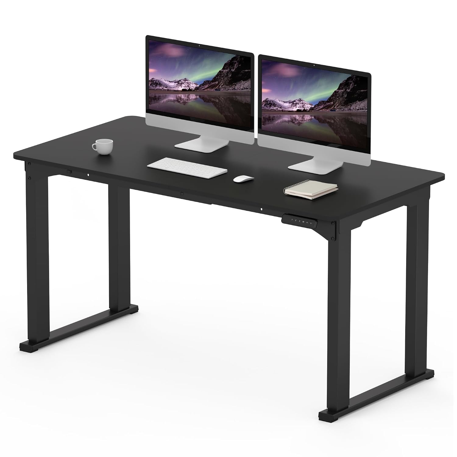 Bureau debout électrique à 4 p - Home Office L Shaped Desk avis et prix