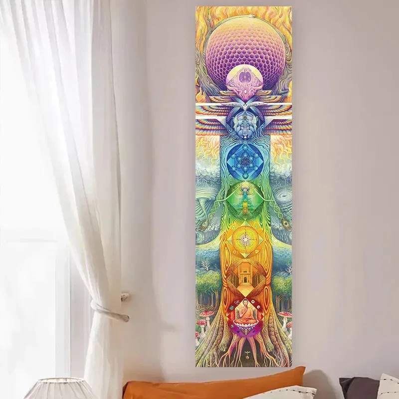 VIKAMA Tapisserie murale verti - Home Office Yoga Room avis et prix