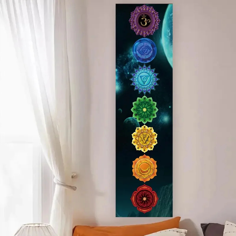 VIKAMA Tapisserie murale verti - Home Office Yoga Room avis et prix