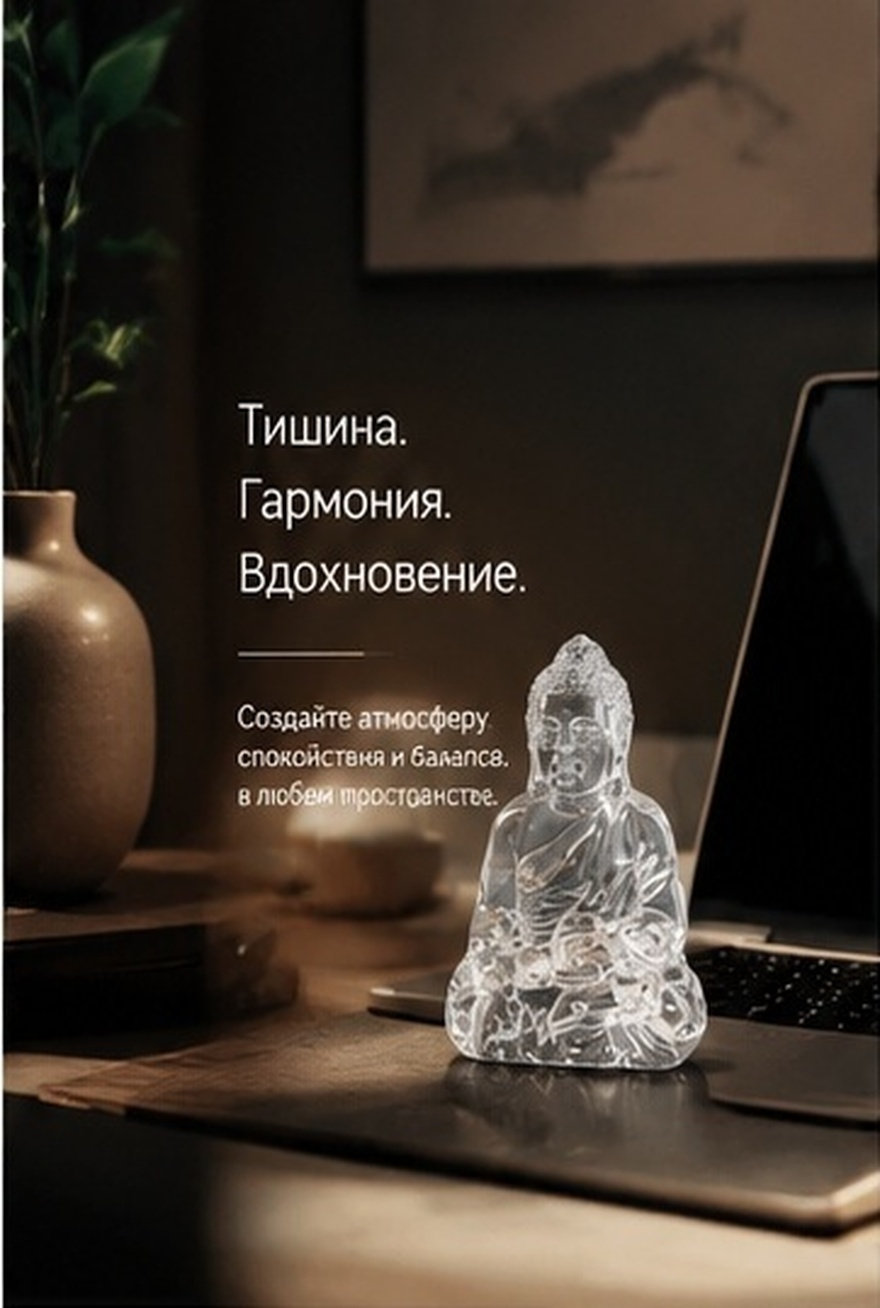 Statue minimaliste de Bouddha  - Home Office Minimalist avis et prix
