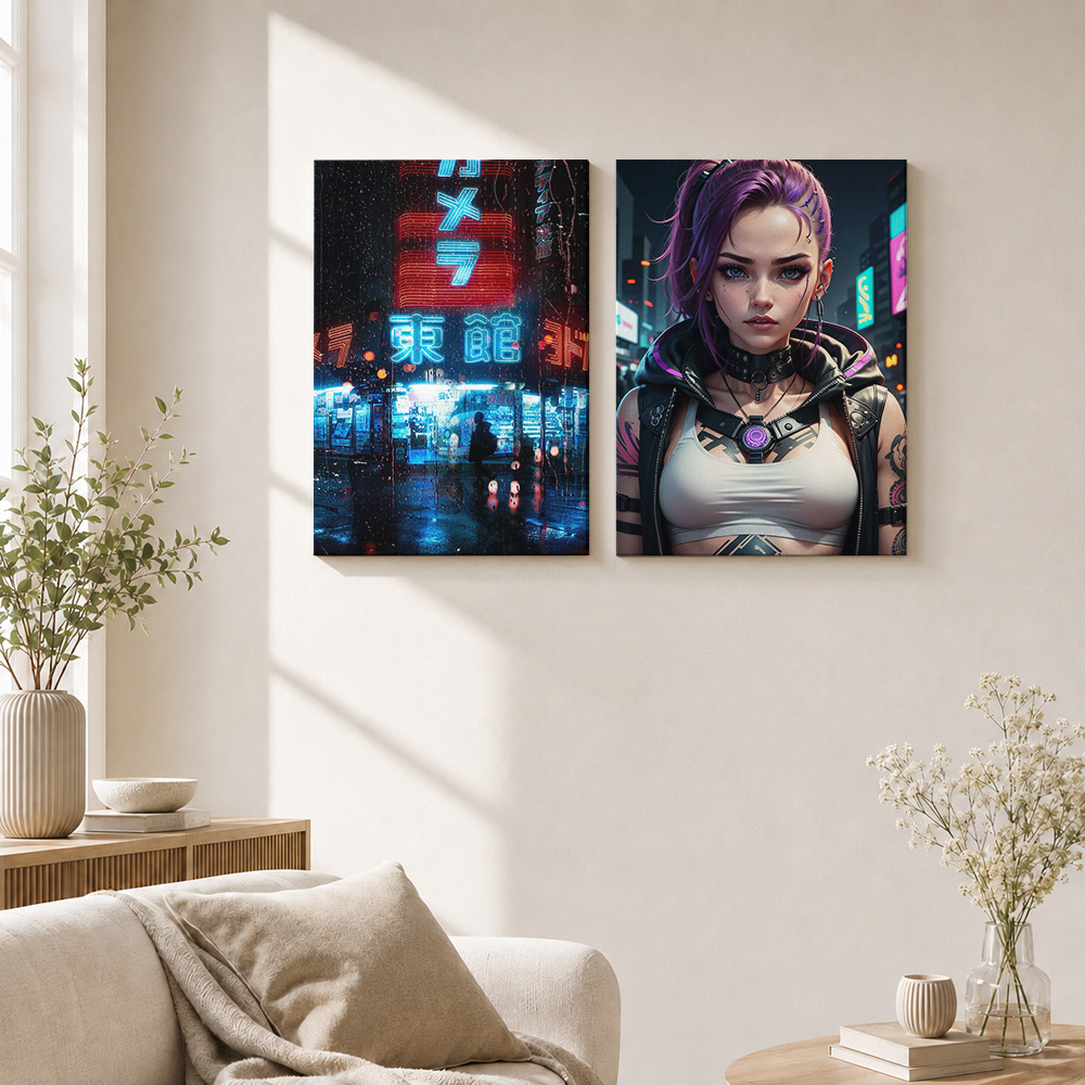 Affiche imprimée sur toile Cyb - Home Office Studio avis et prix