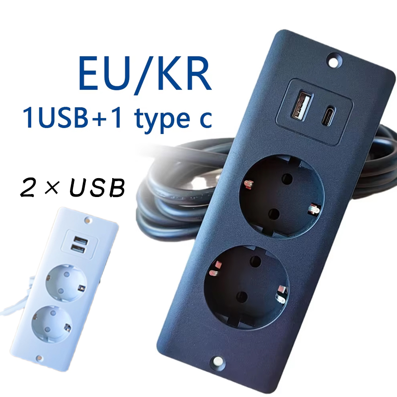 EU KR-Prises encastrées de tab - Power Strip Desk avis et prix