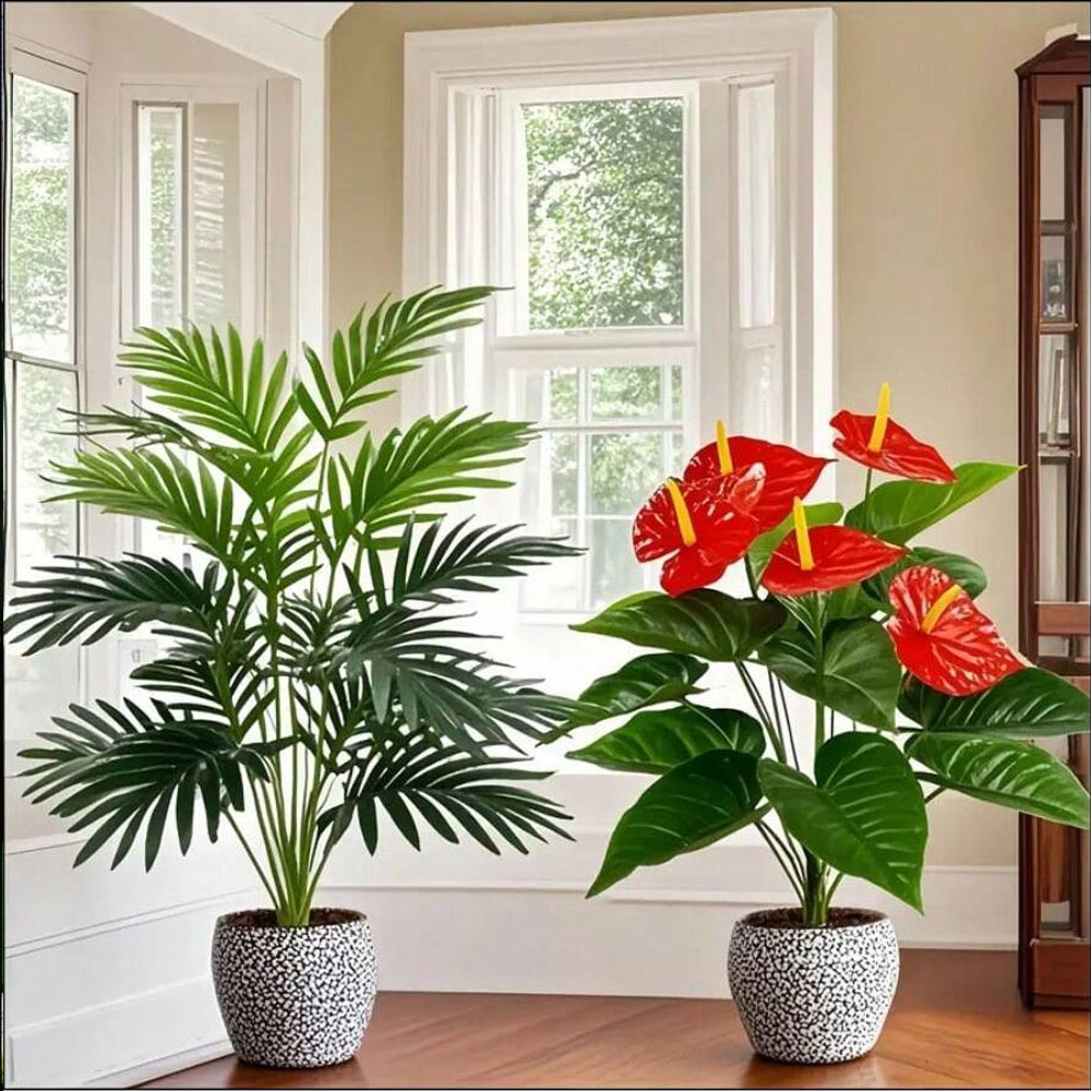Grands plantes de palmier arti - Home Office Layout avis et prix