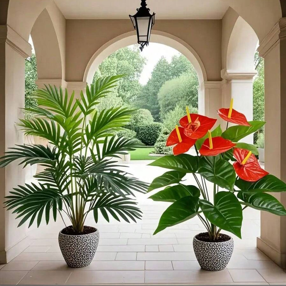 Grands plantes de palmier arti - Home Office Layout avis et prix
