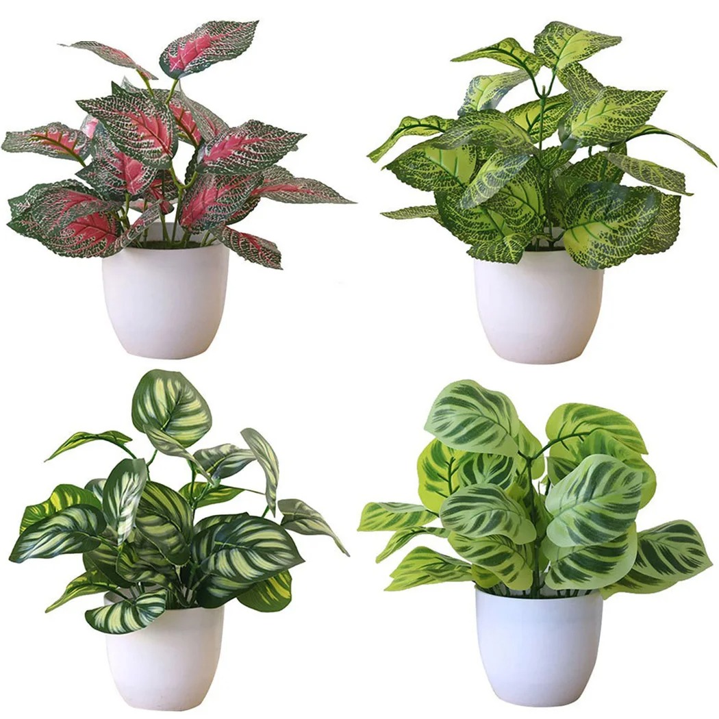 Pot de plantes à feuillage art - Home Office Layout avis et prix