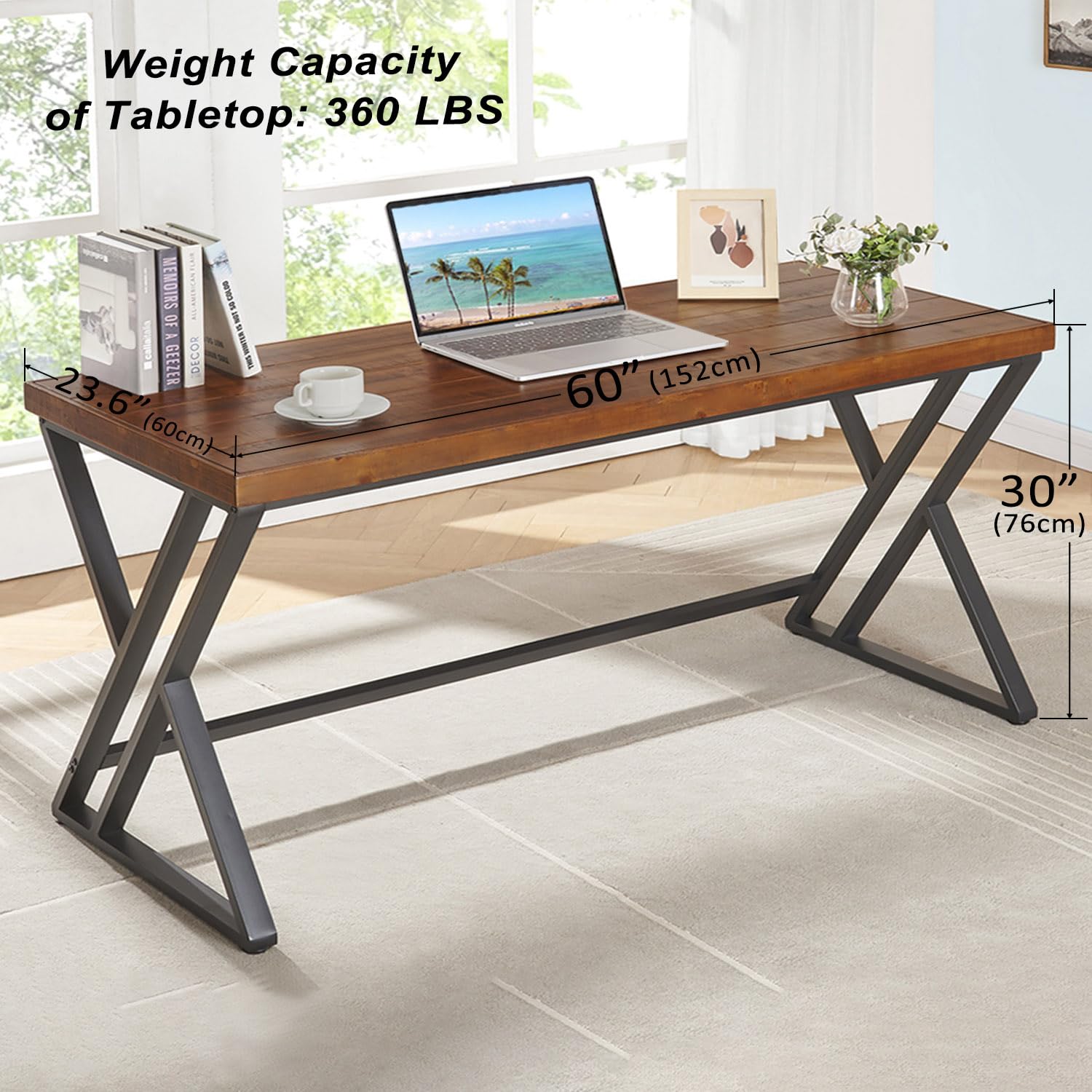 Bureau d'ordinateur en bois ma - Home Office Work Table avis et prix
